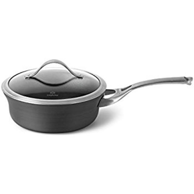 Calphalon Nonstick Sauce Pan, 2 1/2-quart, Black