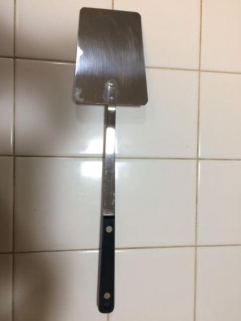 Vintage FLINT Arrowhead 13.5" SPATULA Turner, Stainless Steel