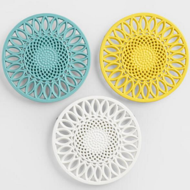 Sunflower Cast Iron Trivets