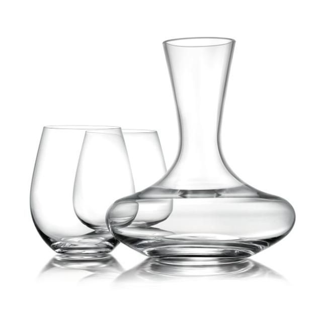 Williams-Sonoma Reserve Stemless Pinot Noir Wine Glasses & Decanter Gift Set