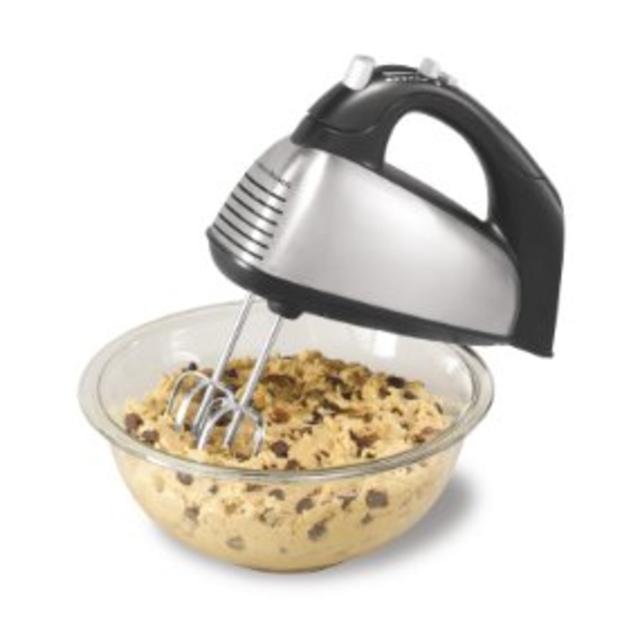 Hamilton Beach 62650 6-Speed Classic Hand Mixer, Silver