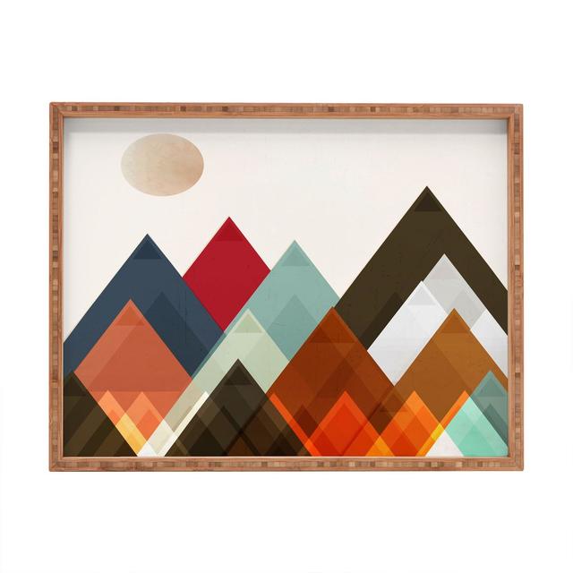 PEPPER MOON Rectangular Tray By Brian Buckley- Large