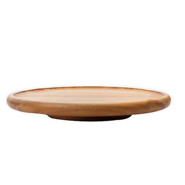 15-Inch Acacia Wood Lazy Susan