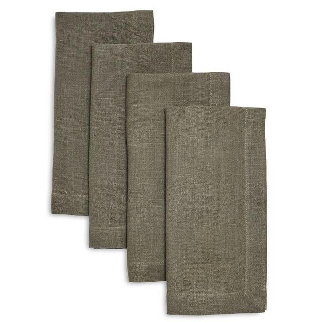 Sur La Table Linen Napkins, Set of 4, Olive