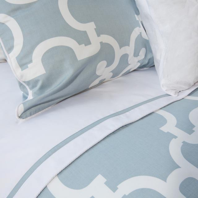 The Noe Blue Euro Sham