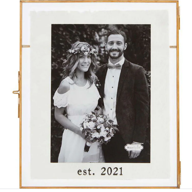 Mud Pie® Est. 2021 Floating Photo Frame at Von Maur