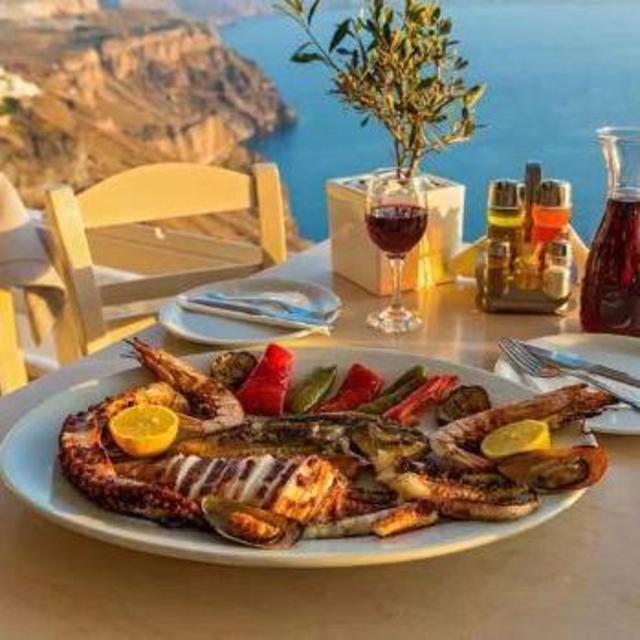 Dinner in Greece