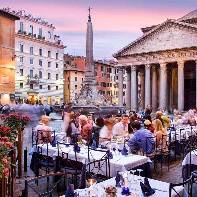 Dinner in Rome