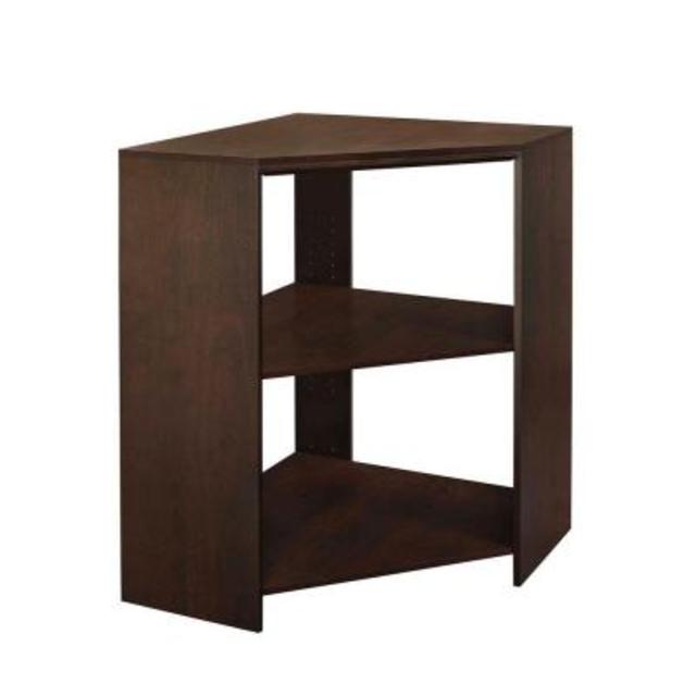 Impressions 41.1 in. Chocolate Corner Unit