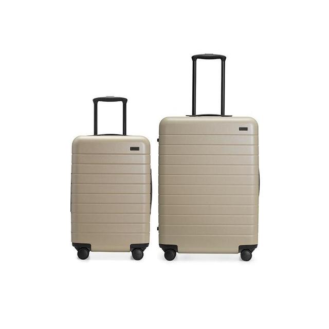 Set of Two- Sand Color -The Carry-On Away Luggage