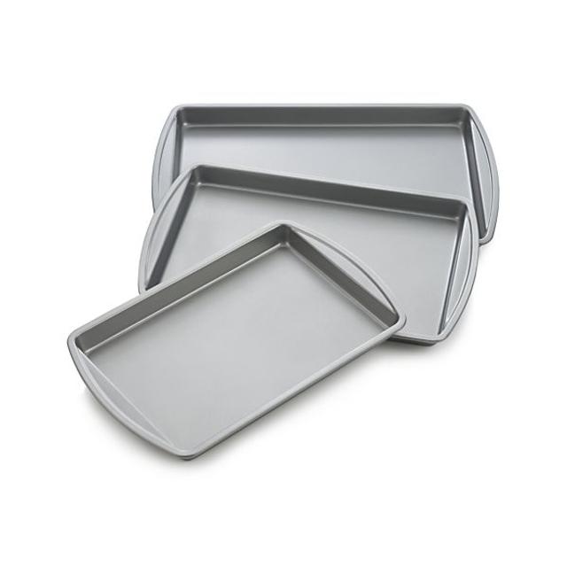 Set of 3 Nonstick Baking Sheets