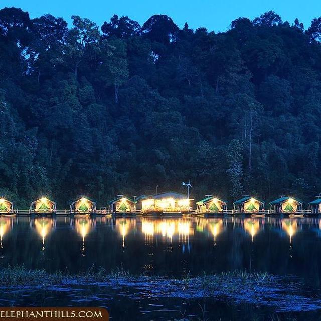 Honeymoon - One-night Camping on a Lake in the Rainforest