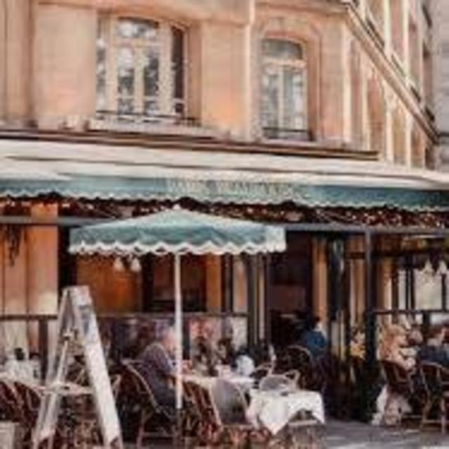 Parisian Café Breakfast