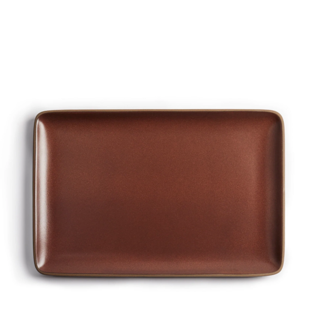 Heath Plaza 9x14 Platter - Redwood