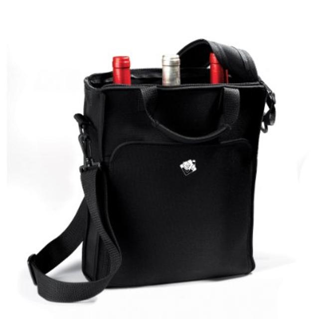 Wine Enthusiast 3-Bottle Neoprene Wine Tote Bag