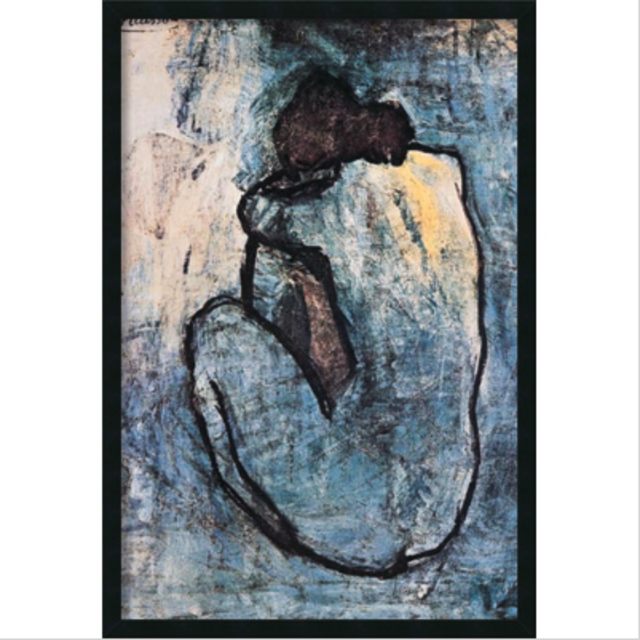 Modern Amanti Art "Blue Nude" by Pablo Picasso