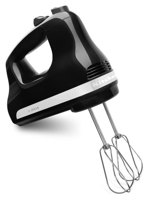 KitchenAid KHM512ER 5-Speed Ultra Power Hand Mixer, Black