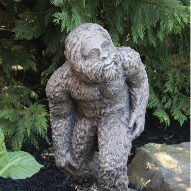 Bigfoot Cement Garden Statue