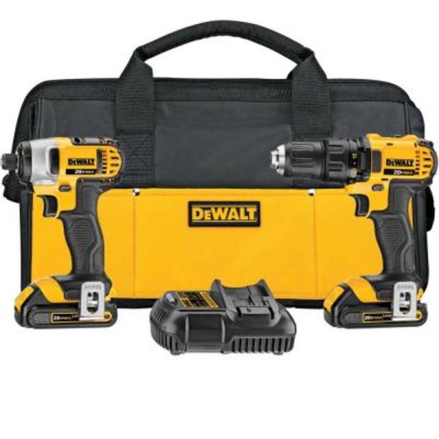 20-Volt Max Lithium-Ion Cordless Combo Kit (2-Tool)