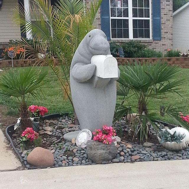 Manatee Mailbox