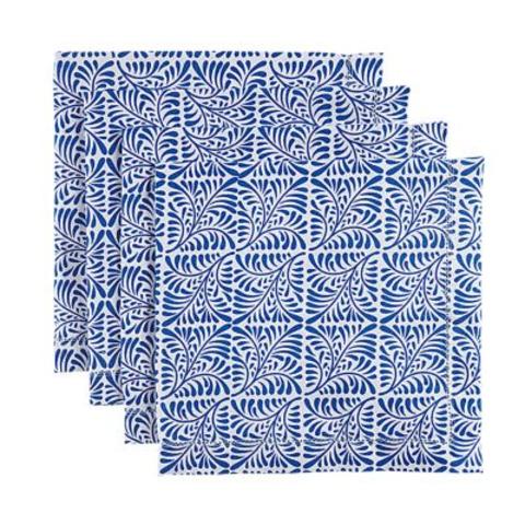 Oscar de la Renta Woodblock Dinner Napkin
