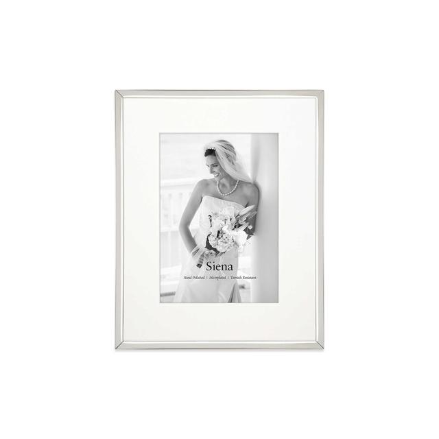 Bed Bath & Beyond Siena Silverplated 3-Inch x 5-Inch Picture Frame