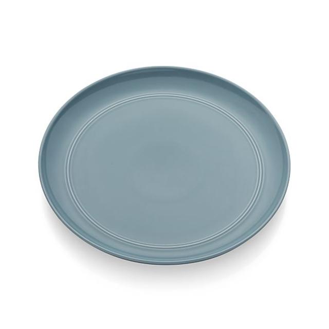 Crate & Barrel Hue Blue Platter