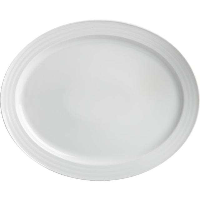 Crate & Barrel Roulette Large Oval Platter