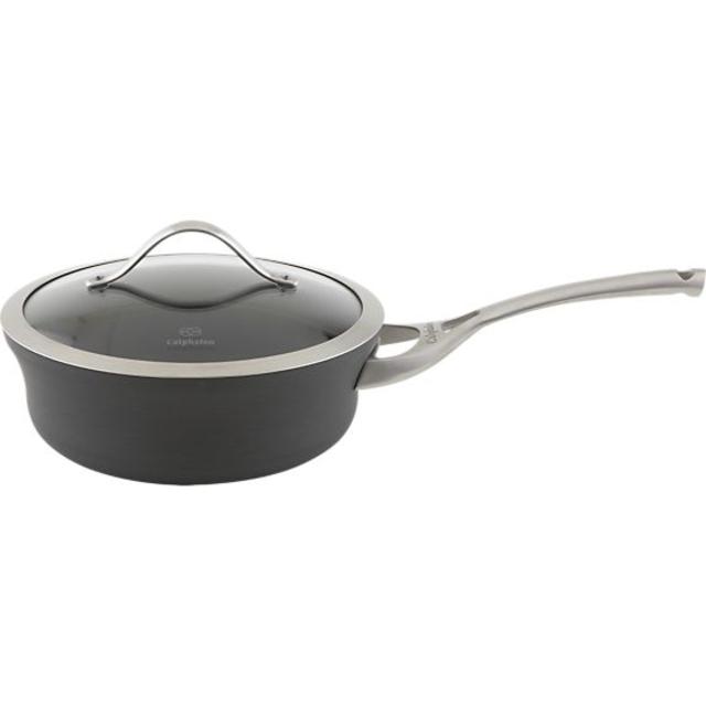 Crate & Barrel Calphalon Contemporary ™ Nonstick 2.5 qt. Shallow Saucepan with Lid