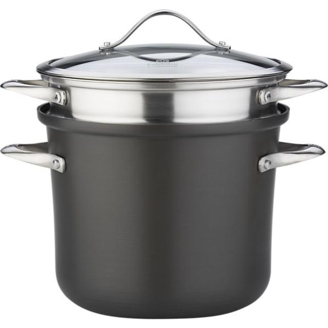 Crate & Barrel Calphalon Contemporary ™ Nonstick 8 qt. Multipot with Lid