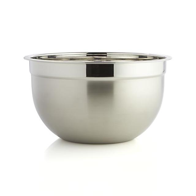 Crate & Barrel Stainless Steel 5-Quart Bowl