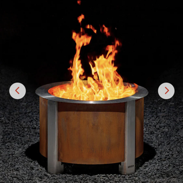 The Original Smokeless Fire Pit - X19 - Cornten Steel