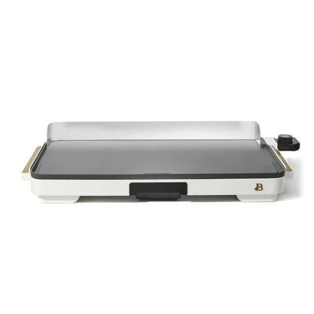 Beautiful 12" x 22" Extra Large Griddle, White Icing by Drew Barrymore