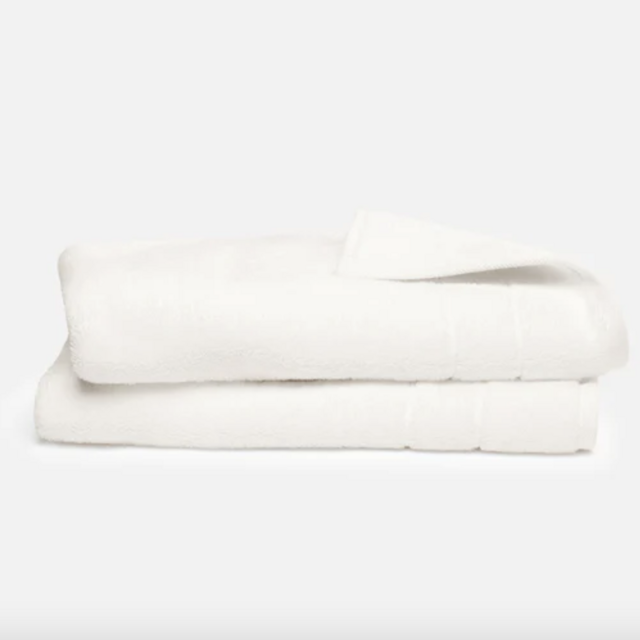 Cream Brooklinen Hand Towels
