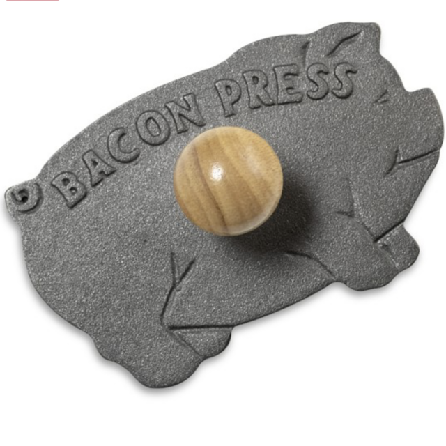 Cast-Iron Bacon Press