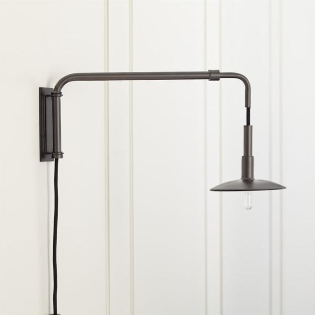 Swing Arm Bronze Sconce