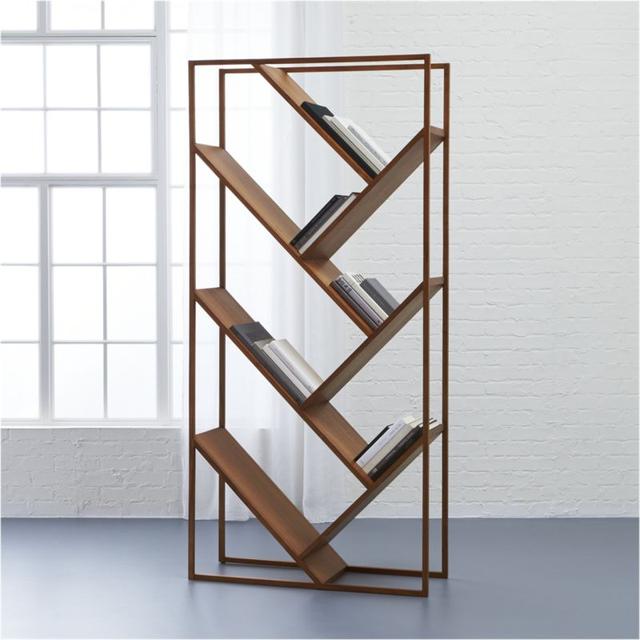 v bookcase-room divider