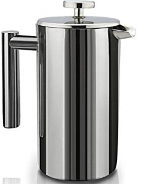 Stainless Steel French Coffee Press - 2L