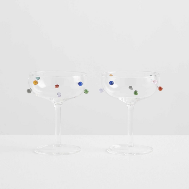 Dot Glasses (Set of 2)