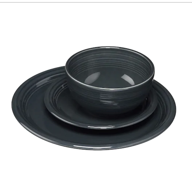 Fiesta Bistro 3-pc. Dinnerware Set - Slate