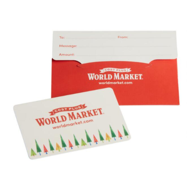 World Market Gift Card