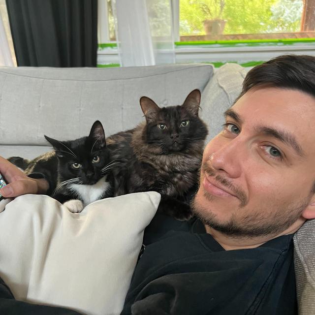 Pet Sitting for Tato & Nero While We Say 'I Do'!