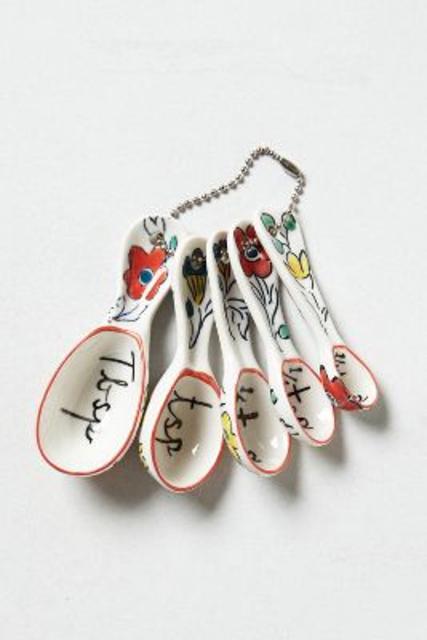 Flowerpatch Measuring Spoons