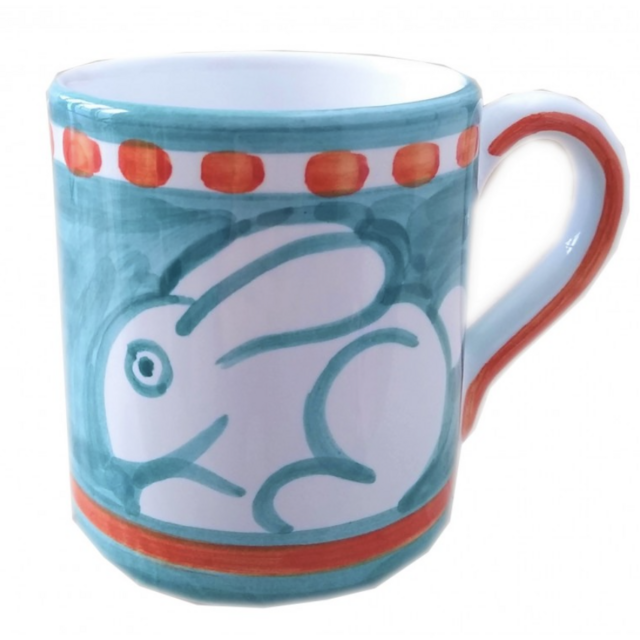 Ceramic mug Rabbit Positano
