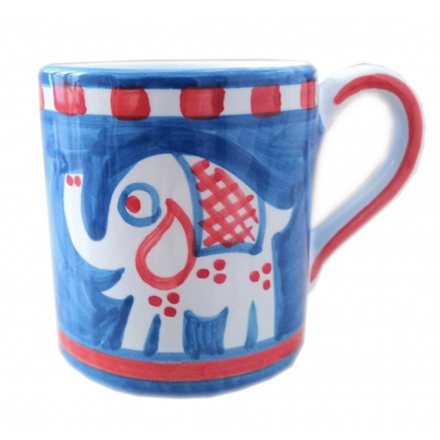 Ceramic mug Elephant Positano
