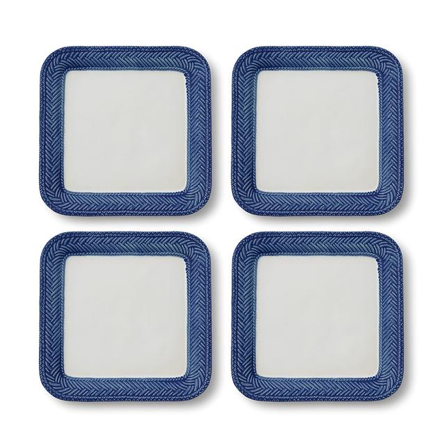 JuliskaLe Panier Blue Party Plates, Set of 4 - 100% Bloomingdale's Exclusive