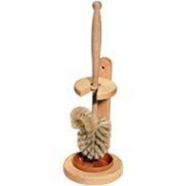 Amazon_Redecker Natural Pig Bristle Toilet-Brush with Untreated Beechwood Handle, 14-1/2-Inches