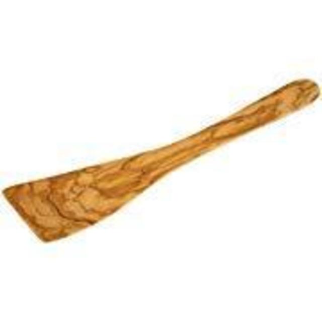 Amazon_Redecker Curved Oiled Olive Wood Spatula, 11-7/8-Inches