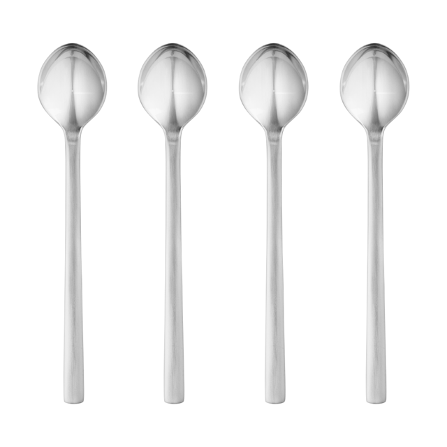 Georg Jensen NEW YORK caffe latte spoon set, 4 pcs.