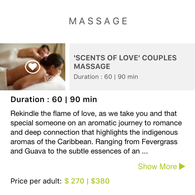 Couples Massage